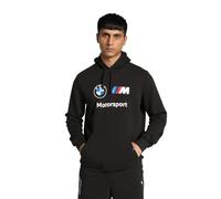 PUMA BMW M Motorsport Essentials - Sudadera con Capucha para Hombre, de Forro Polar, Negro, X-Large