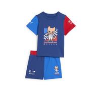 PUMA BMW M Motorsport Short Sleeves Set Toddler, Ropa, Pro Azul/M Color, 6-9M 6-9M
