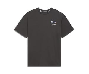 Puma BMW M Motorsports - Camiseta con Logotipo apilado para Hombre, Negro Puma, X-Large