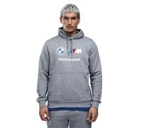PUMA Sudadera con capucha BMW M MOTORSPORT Essentials para hombre, Accesoiros, Gris, S