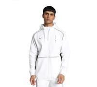 PUMA BMW MMS Hooded Sweat Ja, Chaqueta deportiva, blanco, XL