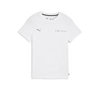 PUMA BMW MMS Kids ESS Logo tee 2 Camisetas, Blanco, 140 Unisex niños