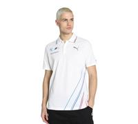 PUMA BMW Motorsports Team - Polo para hombre, Blanco, X-Small