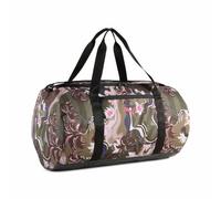 PUMA Bolsa de Deporte AT ESS Barrel Bag Dark Loden - Rosy Outlook - Concept 1 Verde Oliva