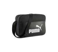 PUMA Bolso de hombro 'Campus' negro / blanco One Size negro / blanco