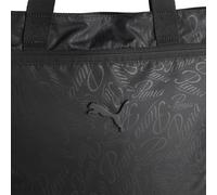 PUMA Bolso tote Pop, Accesoiros, Negro/Script Aop, OSFA OSFA