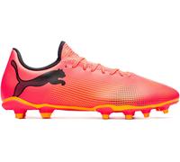 Puma - Bota de fútbol Future 7 Play FG/AG, Unisex, Sunset Glow-Black-Sun Stream, 9 UK