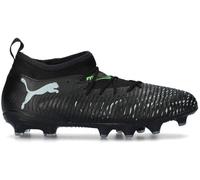 Puma - Bota de fútbol Future 8 Match FG/AG Niño, Unisex, Black-Silver-Fluo Green, 5 UK