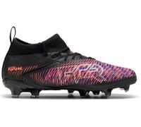 Puma - Bota de fútbol Future 8 Match FG/AG Niño, Unisex, Black-White-Glowing Red, 4 UK