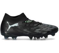 Puma - Bota de fútbol Future 8 Match FG/AG, Unisex, Black-Silver-Fluo Green, 8.5 UK