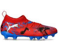 Puma - Bota de fútbol Future 8 Match Playmakers FG/AG Niño, Unisex, Red- Black-Ultra Blue-Pink Pixel, 2.5 UK