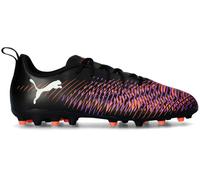 Puma - Bota de fútbol Future 8 Play MG Niño, Unisex, Black-White-Glowing Red, 5 UK