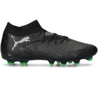 Puma - Bota de fútbol Future 8 Pro FG/AG, Unisex, Black-Silver-Fluo Green, 8.5 UK