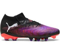 PUMA - Future 8 Pro FG/AG, Zapatillas de fútbol Unisexo, PUMA Black-PUMA White-Glowing Red,