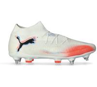 Puma - Bota de fútbol Future 8 Pro SG, Unisex, White-Black-Glowing Red, 9 UK