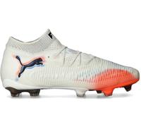 Puma - Bota de fútbol Future 8 Ultimate FG, Unisex, White-Black-Glowing Red, 9 UK