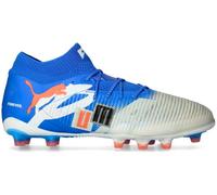 Puma - Bota de fútbol Future 8 Ultimate Forever AG, Unisex, White-Ultra Blue-Feather Gray-Black-Glowing, 8.5 UK