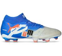 Puma - Bota de fútbol Future 8 Ultimate Forever FG, Unisex, White-Ultra Blue-Feather Gray-Black-Glowing, 7.5 UK