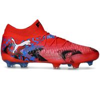 Puma - Bota de fútbol Future 8 Ultimate Playmakers FG, Unisex, Red-Black-Ultra Blue-Pink Pixel, 8.5 UK