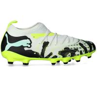 Puma - Bota de fútbol Future 9 Match Creativity FG/AG Niño, Unisex, Mint Jelly-Lux Lime-Puma White-Puma Black., 5 UK