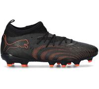 Puma - Bota de fútbol Future 9 Match FG/AG Niño, Unisex, Puma Black-Glowing Red-Strong Gray, 1 UK