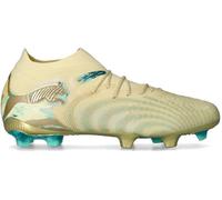 Puma - Bota de fútbol Future 9 Ultimate Chinese FG, Unisex, Creamy Vanilla-Gold-Mint Jelly-Emerald, 10.5 UK