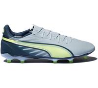 Puma - Bota de fútbol King Match FG/AG, Unisex, Frosted Dew-Fizzy Apple-Gray Skies, 8 UK