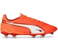 Puma - Bota de fútbol King Match FG/AG, Unisex, Glowing Red-White-Red Fire, 9 UK