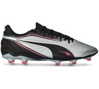 PUMA King Match FG/AG, Zapatillas de Fútbol Unisex Adulto, Puma Silver Puma Black Sun Struck Puma White, 40 EU