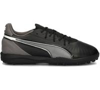 Puma - Bota de fútbol King Match Turf Niño, Unisex, Black-White-Cool Dark Gray, 4.5 UK