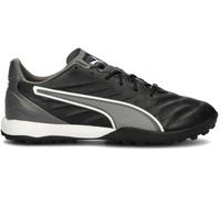 Puma - Bota de fútbol King Pro Turf, Unisex, Black-White-Cool Dark Gray, 9.5 UK