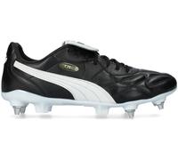 Puma - Bota de fútbol King Top MxSG, Unisex, Black-White, 8 UK