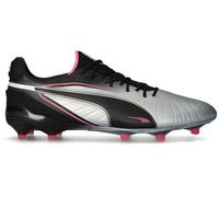 Puma - Bota de fútbol King Ultimate FG/AG, Unisex, Silver-Black-Sun Struck-White, 7.5 UK