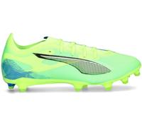 PUMA Ultra 5 Match FG/AG, Soccer Shoe Unisex Adulto, Fizzy Apple White-Bluemazing, 43 EU