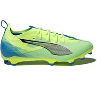 Puma - Bota de fútbol Ultra 5 Pro FG/AG Niño, Unisex, Fizzy Apple-White-Bluemazing, 4 UK