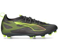 PUMA Ultra 5 Pro FG/AG JR, Zapatillas de fútbol, Matte Aged Silver-Yellow Alert-Sun Struck, 34.5 EU