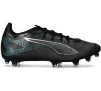 Puma - Bota de fútbol Ultra 5 Pro FG/AG, Unisex, Black-Silver-Bright Aqua, 8.5 UK