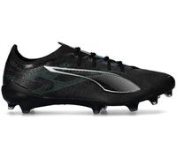 Puma - Bota de fútbol Ultra 5 Ultimate FG, Unisex, Black-Silver-Bright Aqua, 6 UK