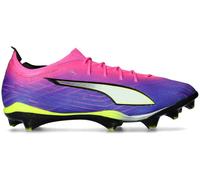 Puma - Bota de fútbol Ultra 6 Carbon Nitro FG, Unisex, Blue-Luminous Pink -Lime Squeeze-White-Black, 9 UK