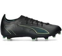Puma - Bota de fútbol Ultra 6 Match FG/AG, Unisex, Black-Fizzy Light-Green Terrain, 9 UK