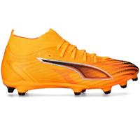 Puma - Bota de fútbol Ultra 6 Match+ FG/AG, Unisex, Heat Fire-Black-Glowing Red, 9 UK