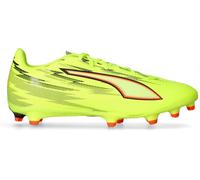 Puma - Bota de fútbol Ultra 6 Play FG/AG, Unisex, Yellow Alert-Puma Black-Puma Silver-Glowing R, 6 UK