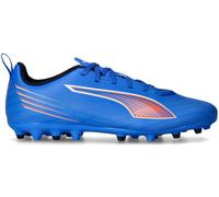 Puma - Bota de fútbol Ultra 6 Play MG Niño, Unisex, Ultra Blue-White-Glowing Red, 4.5 UK