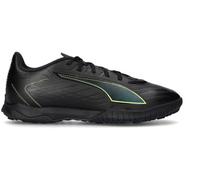 Puma - Bota de fútbol Ultra 6 Play Turf, Unisex, Black-Fizzy Light-Green Terrain, 9.5 UK