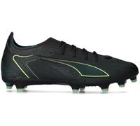 PUMA Ultra 6 Pro FG/AG, Zapatillas de fútbol Unisex Adulto, Black Fizzy Light Green Terrain, 40.5 EU