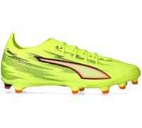Puma - Bota de fútbol Ultra 6 Pro FG/AG, Unisex, Yellow Alert-Black-Silver-Glowing, 6.5 UK