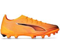 Puma - Bota de fútbol Ultra 6 Ultimate AG, Unisex, Heat Fire-Black-Glowing Red, 9 UK