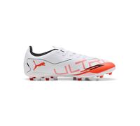 Botas de fútbol puma ultra 5 play mg, white blac, hombre 40