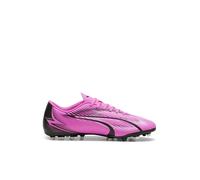 Botas de fútbol puma ultra play mg rosa blanco 45