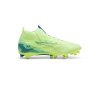 PUMA Ultra 5 Match+ FG/AG Wn's, Soccer Shoe Mujer, Fizzy Apple White-Bluemazing, 37 EU